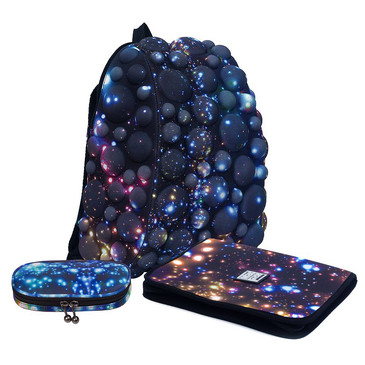 Комплект (рюкзак, пенал и папка) Bubble MadPax