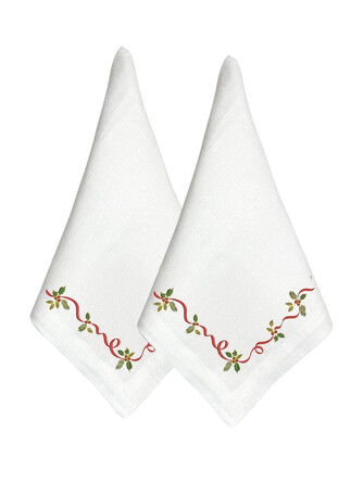 Салфетка сервировочная Лента бордо (2 шт. по 44х44 см) Moltomolto