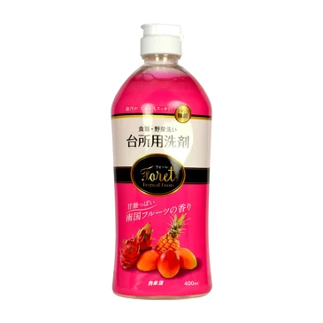 Жидкость для мытья посуды Tropical Fruits 400 мл Kaneyo