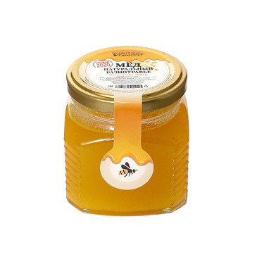 Мёд натуральный разнотравье 300 гр Smart Bee