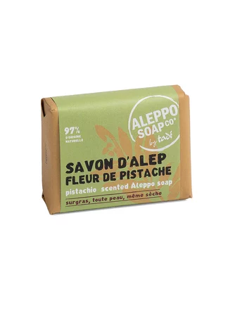 Мыло алеппское с ароматом фисташки pistachio 100 г Tade