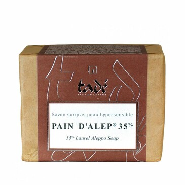 Мыло алеппское натуральное pain d'Alep 35% лаврового масла 200 г Tade