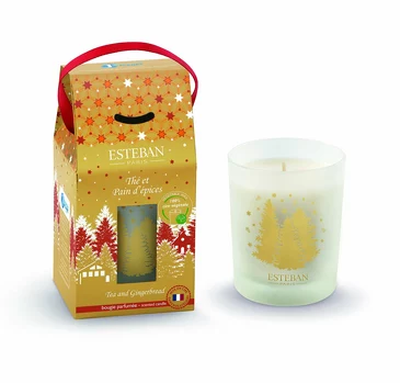Аромасвеча Имбирные лакомства 180 г  Esteban Paris Parfums
