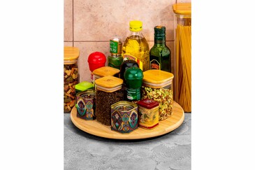 Подставка бамбуковая крутящаяся, 30 см Elan Gallery
