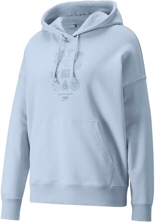Толстовка Downtown Relaxed Graphic Hoodie Tr Puma
