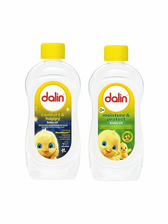 Масло массажное Увлажнение и защита + Перед сном (2 шт. по 200 мл) Dalin