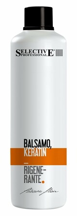 Кондиционер кератиновый для сухих и поврежденных волос профессиональный Balsamo Keratin Artistic Flair 1000 мл Selective Professional