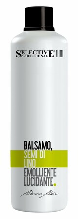 Бальзам для волос с льняным маслом профессиональный Balsamo Semi Di Lino Artistic Flair 1000 мл Selective Professional