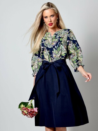 Платье Эстетика контрастов DS Trend