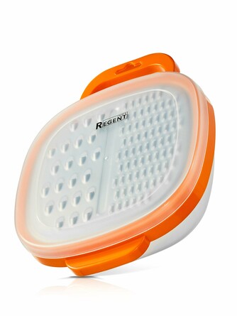 Терка с контейнером linea presto 2015х5 см Regent Inox