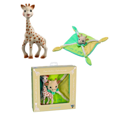 Набор Жираф Софи с салфеткой Sophie La Girafe