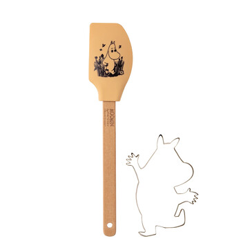 Набор лопатка силиконовая и форма для печения Moomin Муми Тролль (2 шт.) Martinex