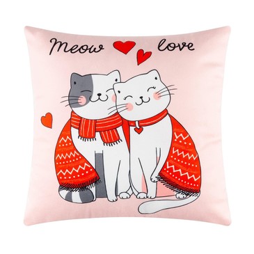 Подушка декоративная Meow love Этель