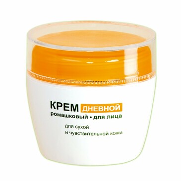 Крем для лица дневной для сухой и чувствительной кожи Успокаивающий Ромашковый, 50 мл Bielita