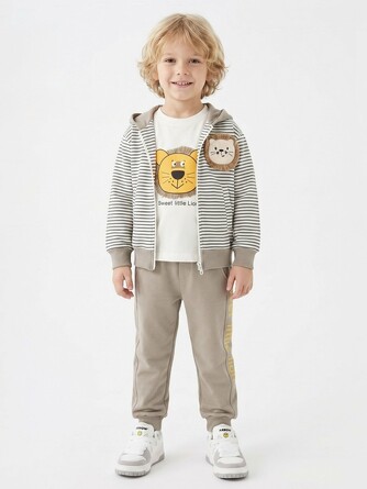 Костюм (толстовка, лонгслив и джоггеры) Lion CODJA store