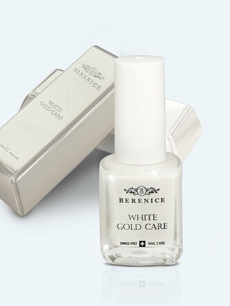 Укрепляющее средство для ногтей с коллоидным золотом White Gold Care Berenice