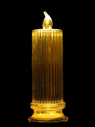 Светильник декоративный электронная свеча, 6x6x18,3 см Феникс Present