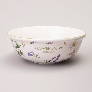 Салатник Flower Story (21,5х7,5 см, 1350 мл) Agness