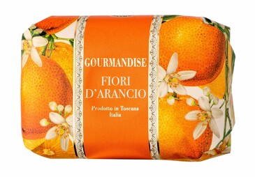 Мыло натуральное парфюмированное Цветы апельсина, 200 г,  Gourmandise