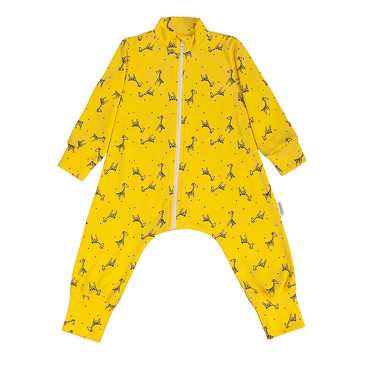 Комбинезон-пижама на молнии легкий Жирафы Bambinizon