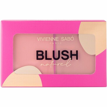 Палетка румян Blush palette Palette de blush Naturel 01, 6 г Vivienne Sabo