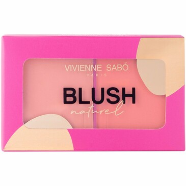 Палетка румян Blush palette Palette de blush Naturel 03, 6 г Vivienne Sabo