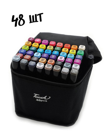 Маркеры для скетчинка (48 цветов) Color Kit