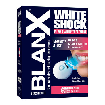 Зубная паста  White Shock Treatment 50 мл  + Led Bite BlanX