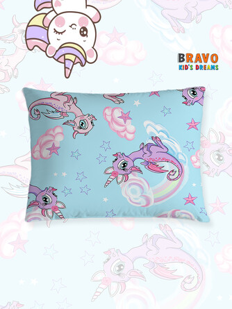 Наволочка Единороги Bravo kids dreams