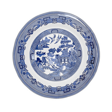 Тарелка 20,7 см Blue Willow Grace by Tudor England