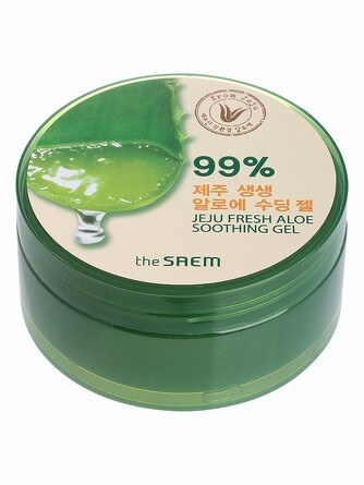 Гель с алоэ универсальный увлажняющий jeju fresh aloe soothing gel, 300 мл The Saem