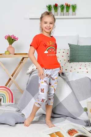 Костюм Радуга-2 (брюки и футболка) Детский Бум