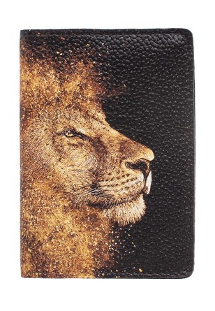 Обложка на паспорт Золотой лев Eshemoda