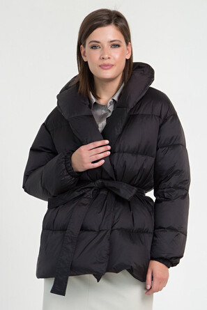 Куртка-пуховик зимняя с поясом Dellione