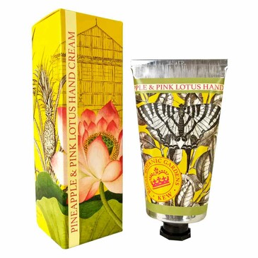 Крем для рук Ананас и Розовый лотос Kew Gardens, 75 мл The English Soap Company