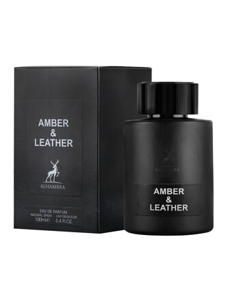 Парфюмерная вода Amber & leather, 100 мл Maison Alhambra