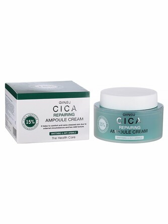 Крем для лица ампульный с центеллой азиатской cica repairing ampoule cream 65 мл Giinsu