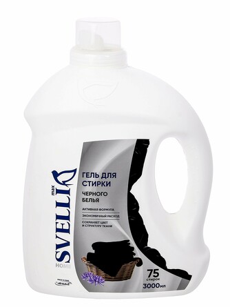 Гель для стирки белья для черного белья 3000 мл Svelli