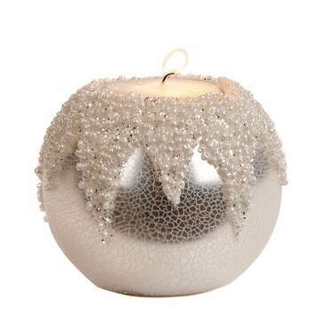 Подсвечник Шар с бисером (2 шт. по 8 см) Goodwill M&G