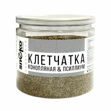 Суперфуд. Клетчатка конопляная, псиллиум (шелуха семян подорожника), 300 г Sneko gold