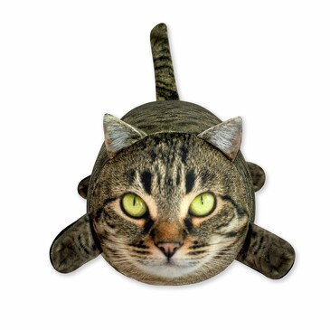 Валик антистресс Кот, 26х15х15, Штучки к которым тянутся ручки