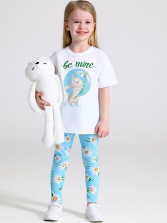 Костюм Взрослые дети (футболка и леггинсы) Апрель