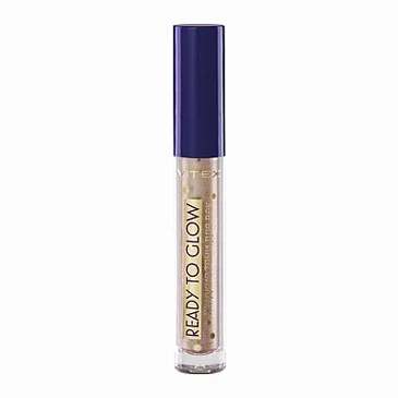 Тени для век жидкие, тон 101 Sparkle champagne Ready To Glow, 12 мл Biтэкс