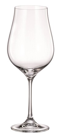 Бокал для красного вина Vireo, 650 мл (набор 2 шт.) Crystal Bohemia