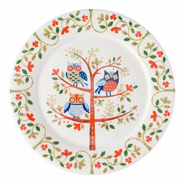 Набор тарелок Owl Birds of Paradise (2 шт. по Ø 28 см) Liberty Jones