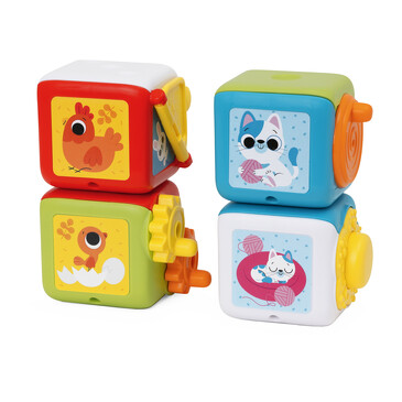 Игрушка развивающая Кубики Монтессори Chicco