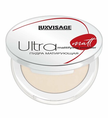 Пудра матирующая Ultra matt, 9 гр Luxvisage