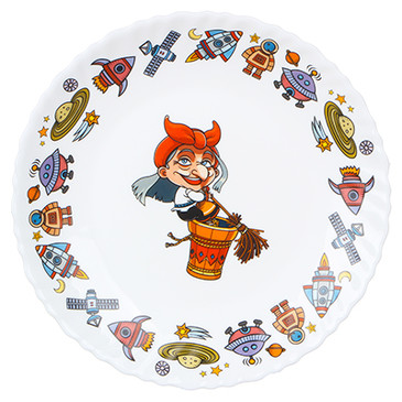 Набор тарелок Бабуся Ягуся (6 шт. по 19 см) Millimi