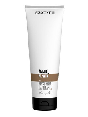 Крем-маска Ammino Keratin Artistic Flair для сильно поврежденных волос 300 мл Selective Professional