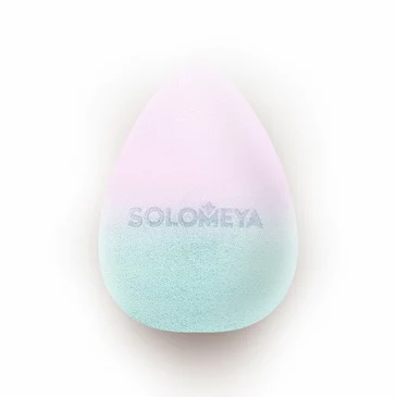 Косметический спонж для макияжа, меняющий цвет, 1 шт. Solomeya